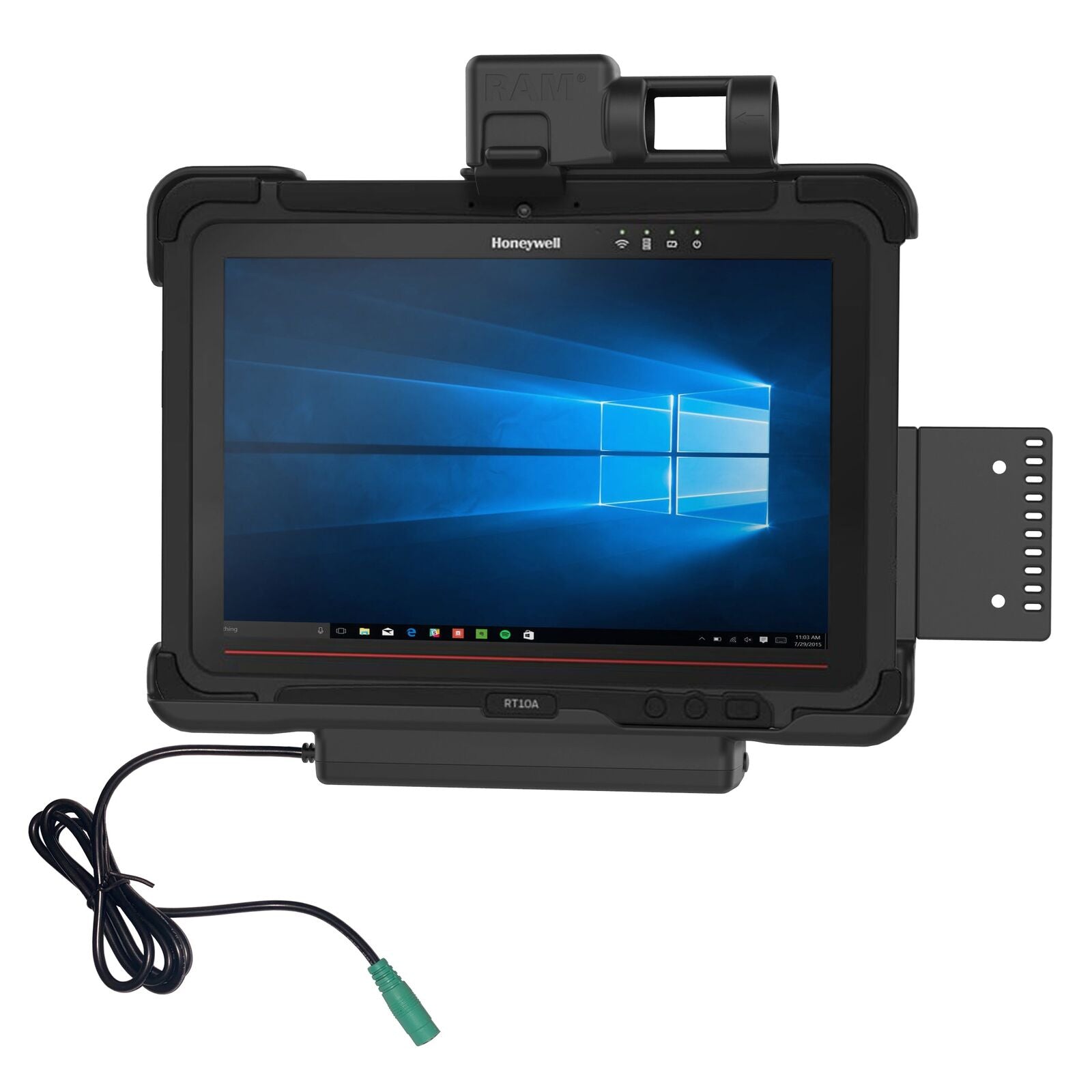 images RAM Powered Dock for Honeywell RT10 Tablet - Image 1