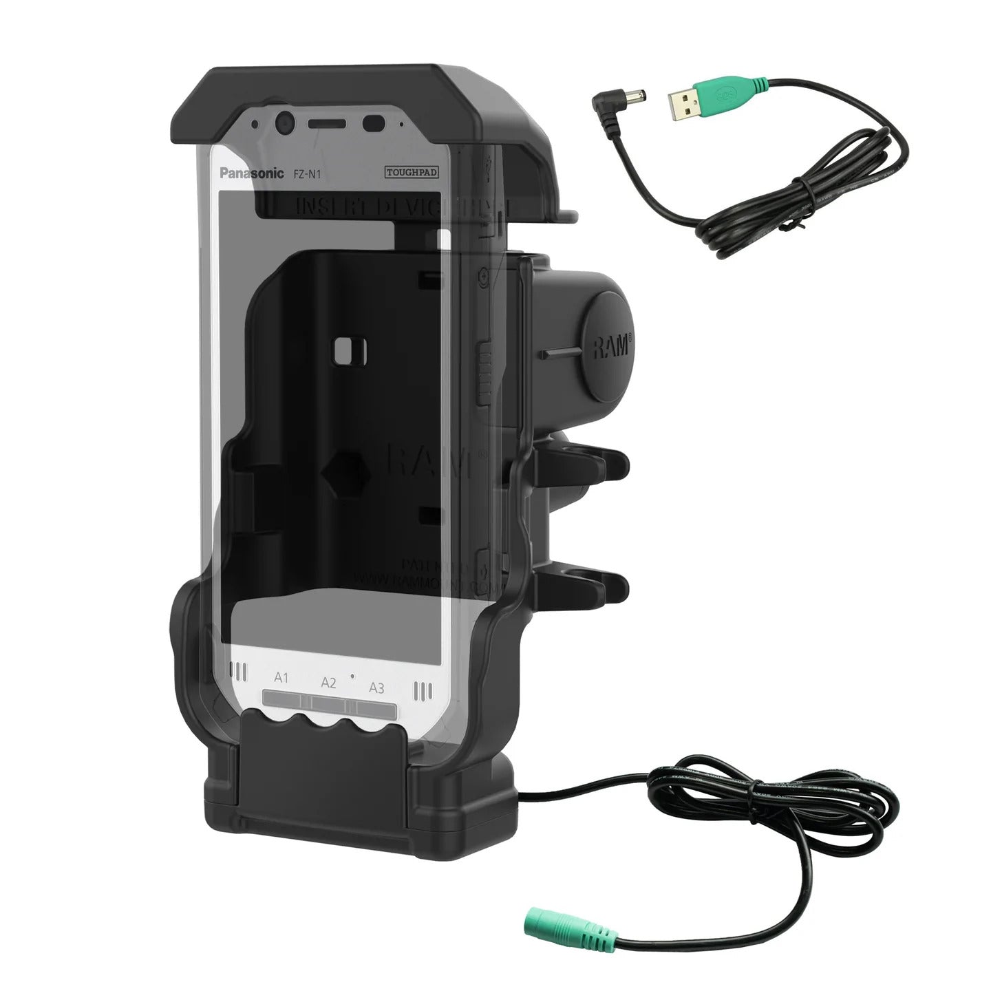 images RAM Powered Dock for Panasonic Toughbook FZ-N1 & FZ-F1 - Image 1