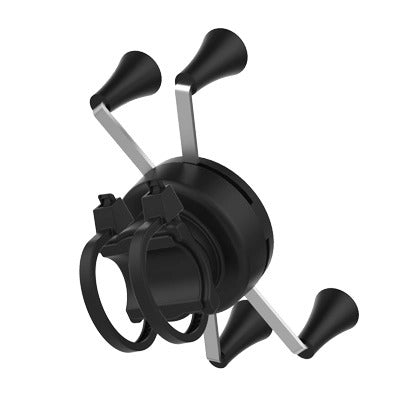 images RAM X-Grip Phone Mount with Low Profile Zip Tie Handlebar Base - Image 1
