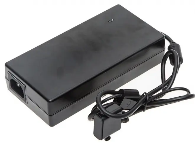 DJIIN1CH180WCAB.jpg DJI Inspire 1 180 w Rapid Battery Charger With Power Cable - Image 1