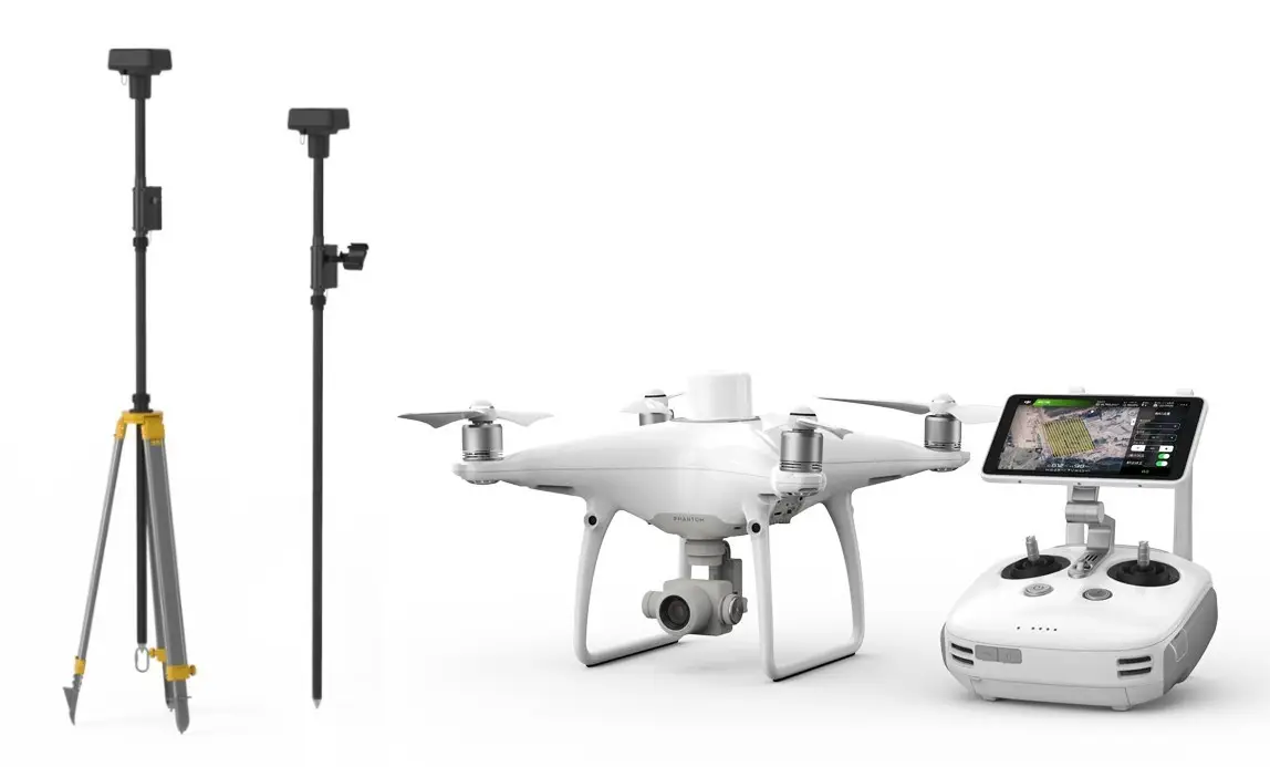 DJIPhantom4RTKCombo.jpg DJI Phantom 4 Pro RTK + D-RTK 2 Mobile Station Combo - Image 1