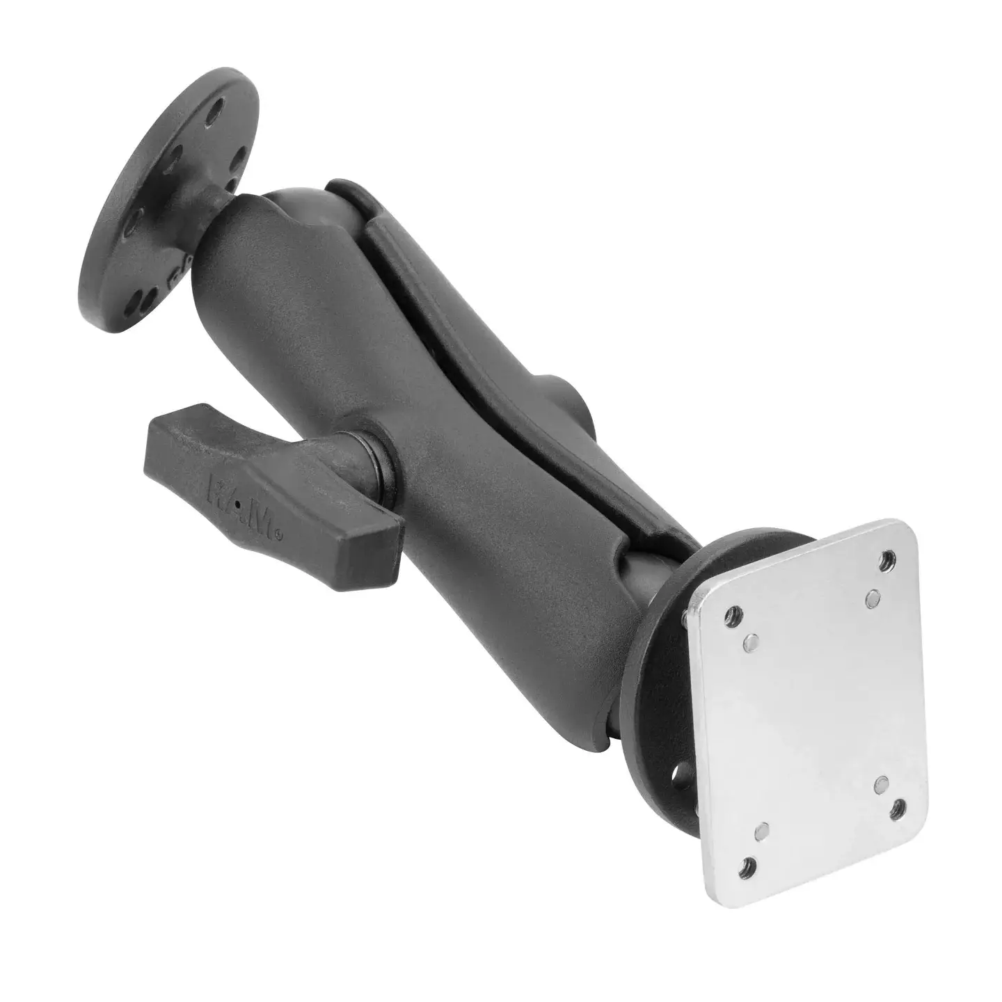 RAM-101-225B2U.jpg RAM Drill-Down Dashboard Mount with Backing Plate - C Size Medium - Image 1
