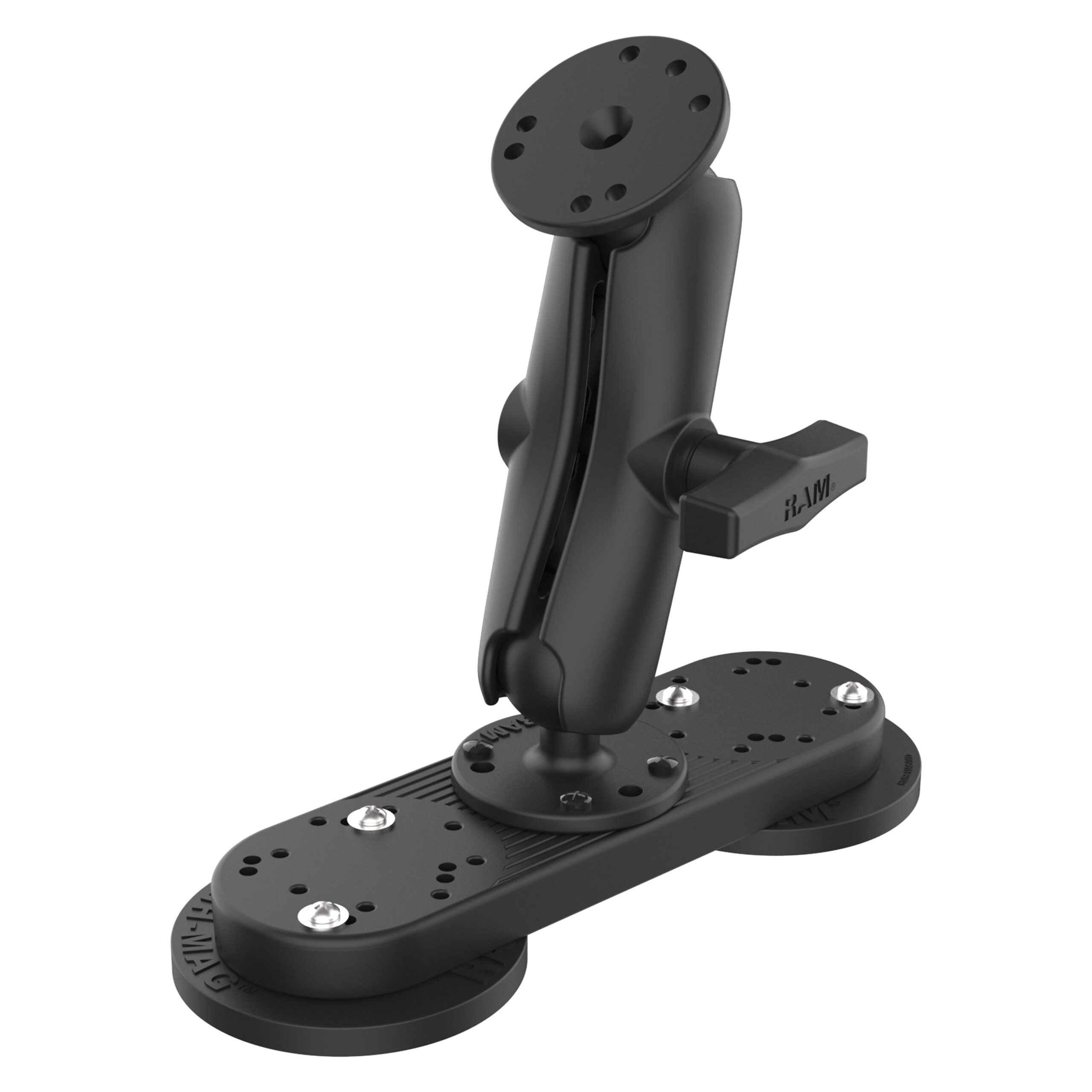 RAM-101-333-MAG88U.jpg RAM® Tough-Mag™ Double Magnetic Heavy Duty Mount - C Size Medium - Image 1