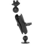 RAM Double Ball Mount for Lowrance Elite-5 & Elite-7 Ti + More - Image 3
