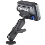 RAM Double Ball Mount for Lowrance Elite-5 & Elite-7 Ti + More - Image 4