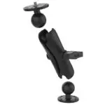 RAM Double Ball Mount with 1/4"-20 Male Thread - C Size Medium - Image 2
