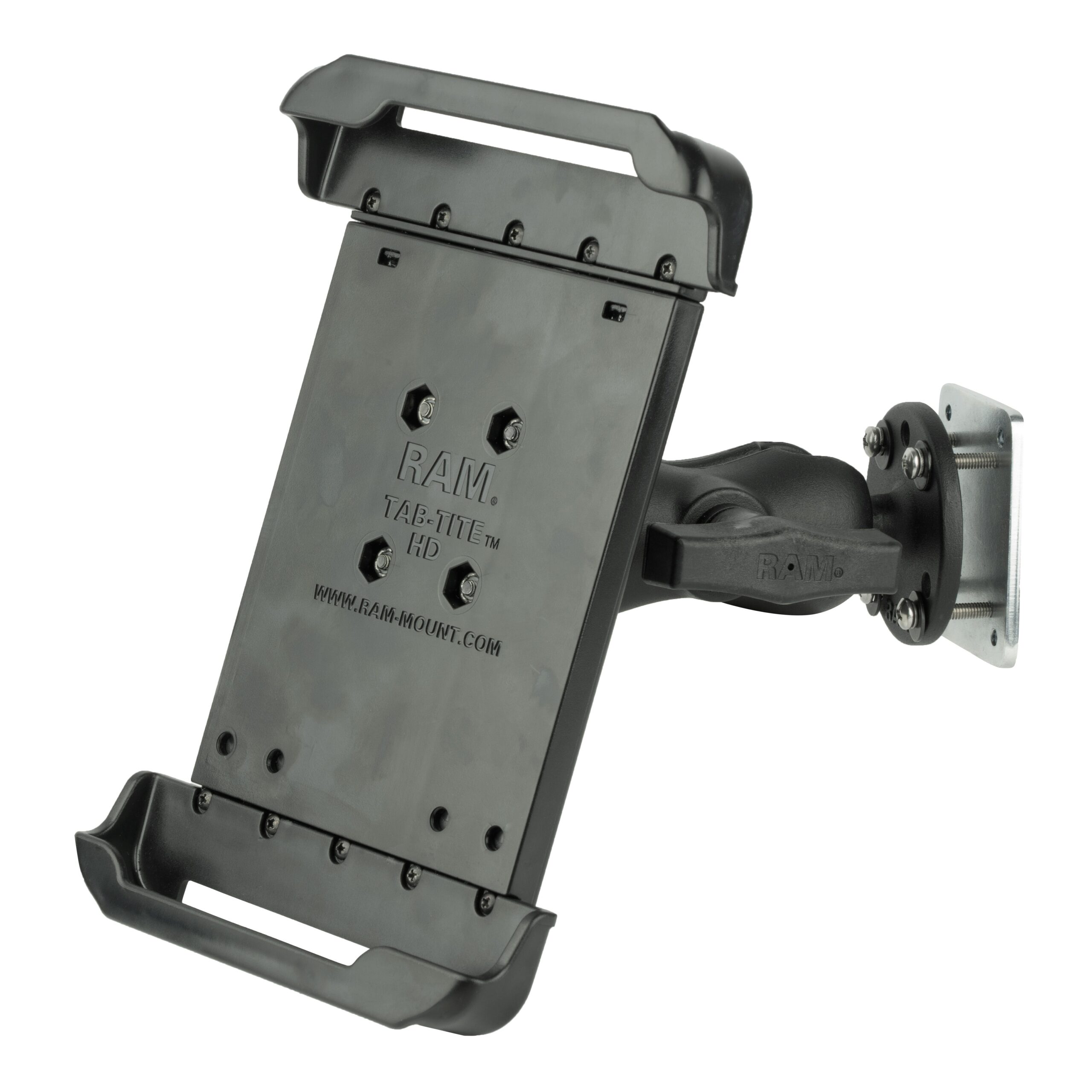 RAM-101B2-TAB23U.jpg RAM® Dashboard Mount with Backing Plate for 7"-8" Tablets with Cases - Image 1