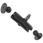 RAM Double Ball Mount with Two Round Plates - C Size Medium - Image 2