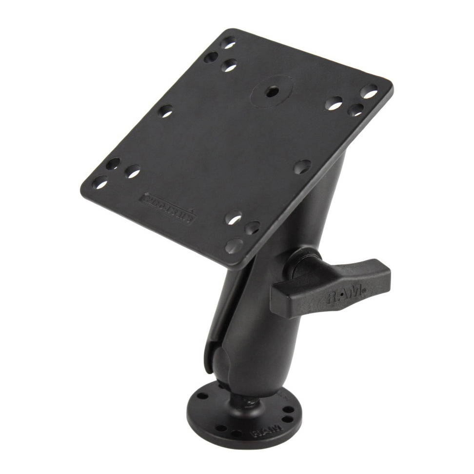 RAM-101U-246.jpg RAM® Double Ball Mount with 100x100mm VESA Plate - C Size Medium - Image 1