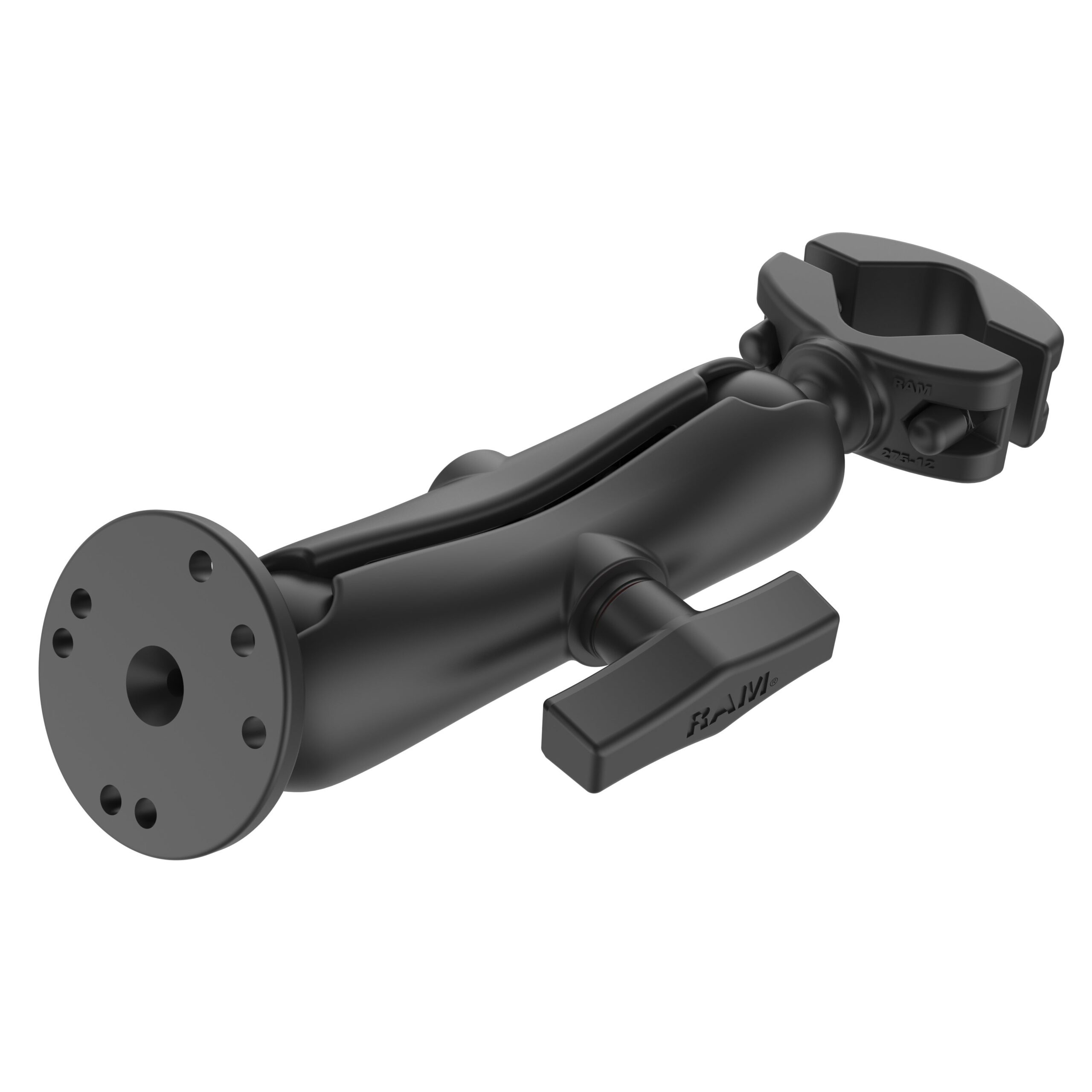 RAM-101U-271-12.jpg RAM® Round Post Clamp Mount with Round Plate - Image 1