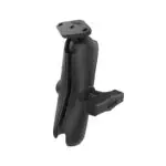 RAM Double Socket Arm with Diamond Ball Plate (RAM-103-238U)