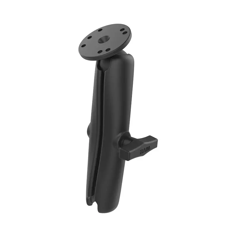 RAM-103U-D-1.jpg RAM Double Socket Arm with Round Ball Plate - C Size Long - Image 1