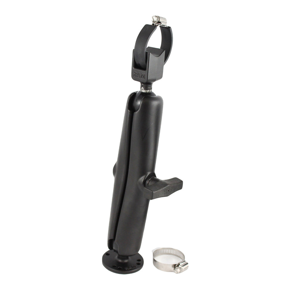 RAM-108-DU.jpg RAM® Trolling Motor Stabilizer with Strap Hose Clamp - Long - Image 1