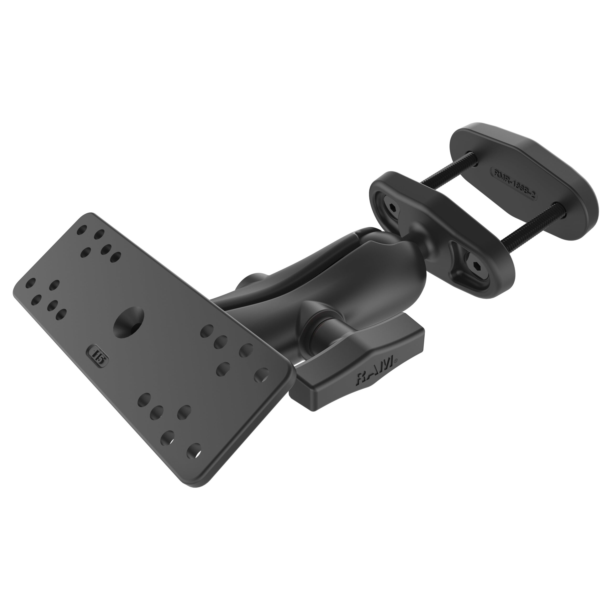 RAM-111-247U-2.jpg RAM® Universal Marine Electronic Mount for Square Posts up to 2" Wide - Image 1