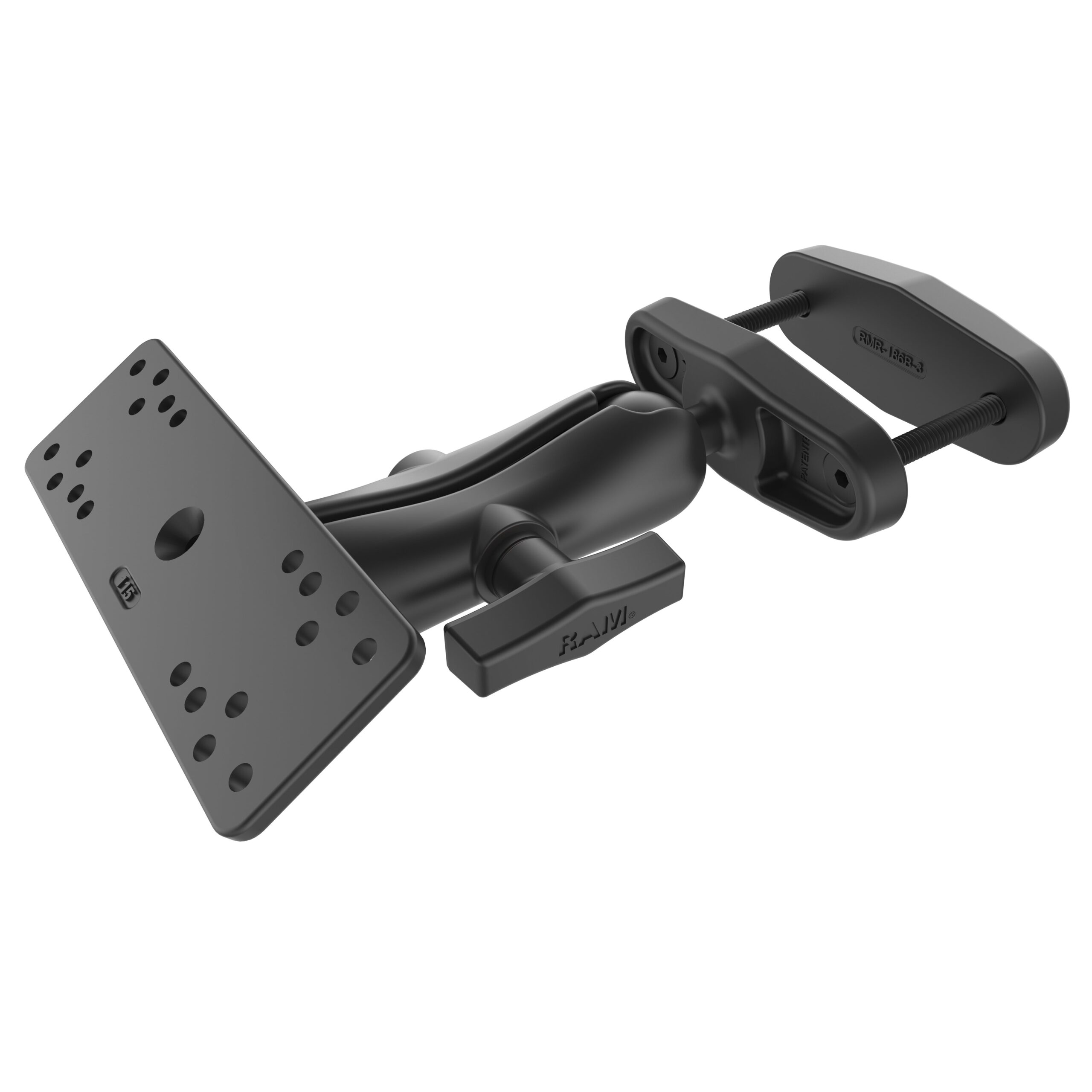 RAM-111-247U-3.jpg RAM® Universal Marine Electronic Mount for Square Posts up to 3" Wide - Image 1