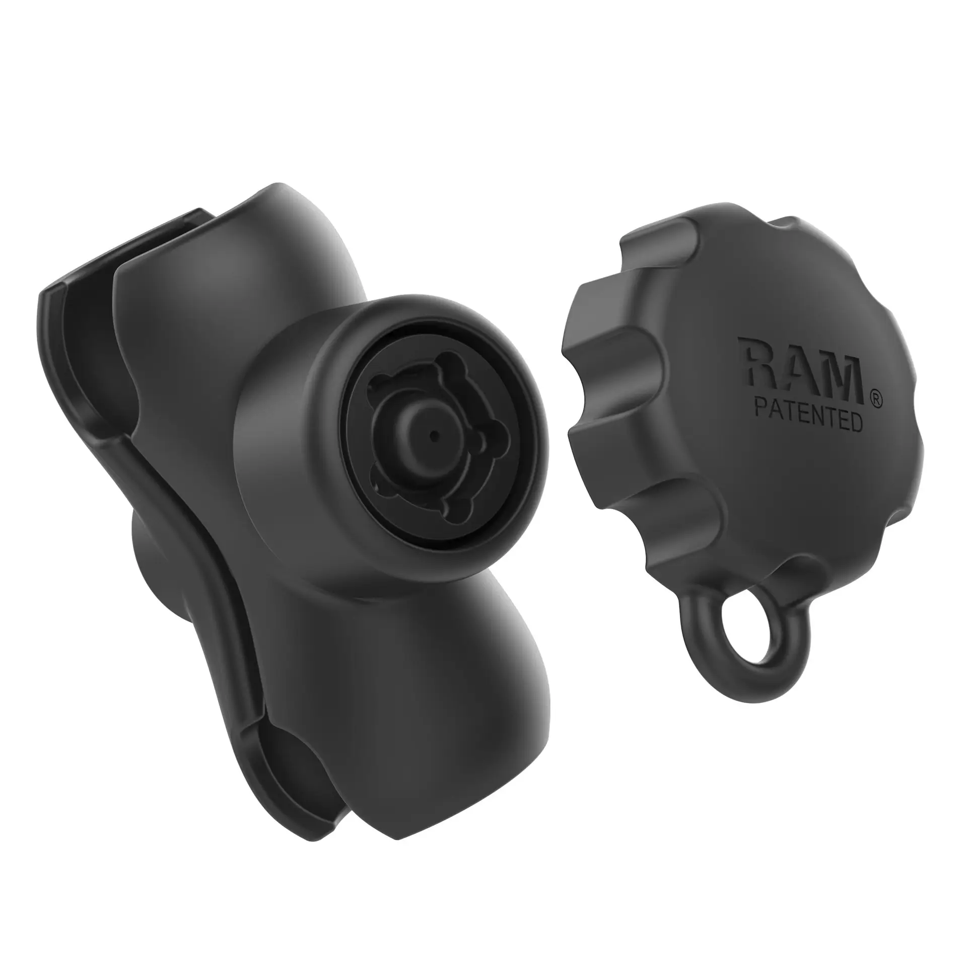 RAM-201-BS-KEY5U.jpg RAM Double Socket Arm with RAM Pin-Lock 5-Pin Security Knob - C Size - Image 1