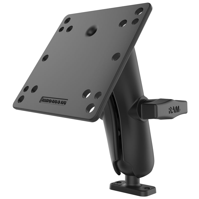 RAM-202-12-246U.jpg RAM® Double Ball Mount with 1" x 2" Base and 100x100mm VESA Plate - Image 1