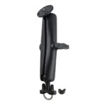 RAM® U-Bolt Double Ball Mount with 1/4"-20 Threaded Stud - C Size Long