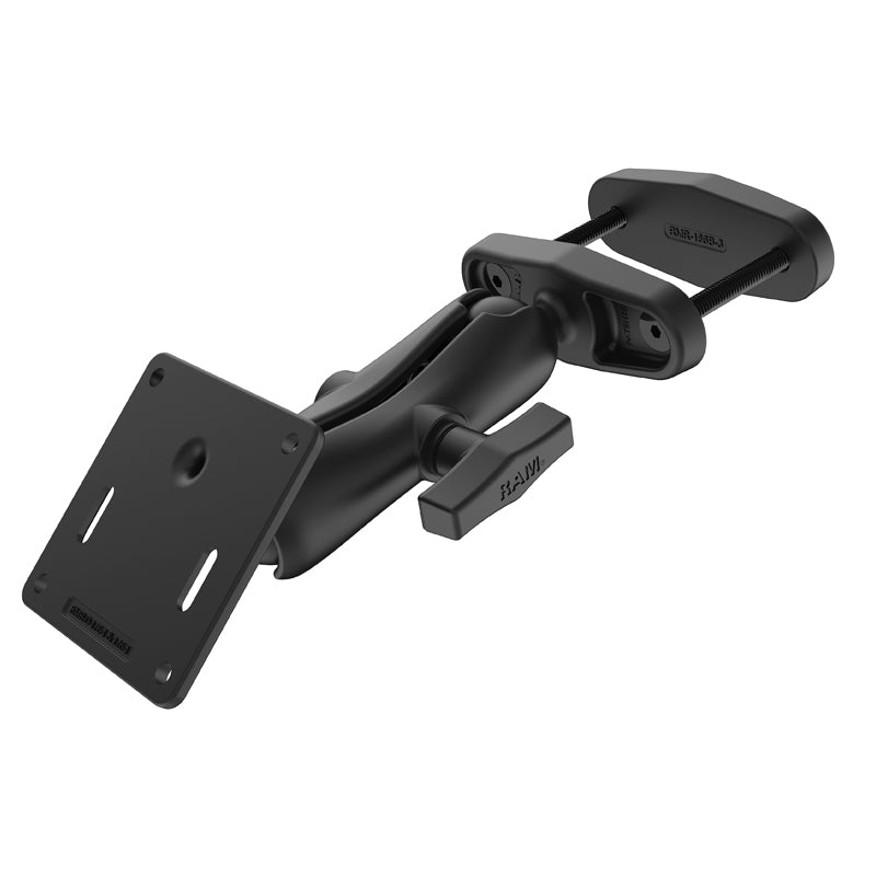RAM-2461-247U-3.jpg RAM® 3" Square Post Clamp Mount with 75x75mm VESA Plate - Image 1