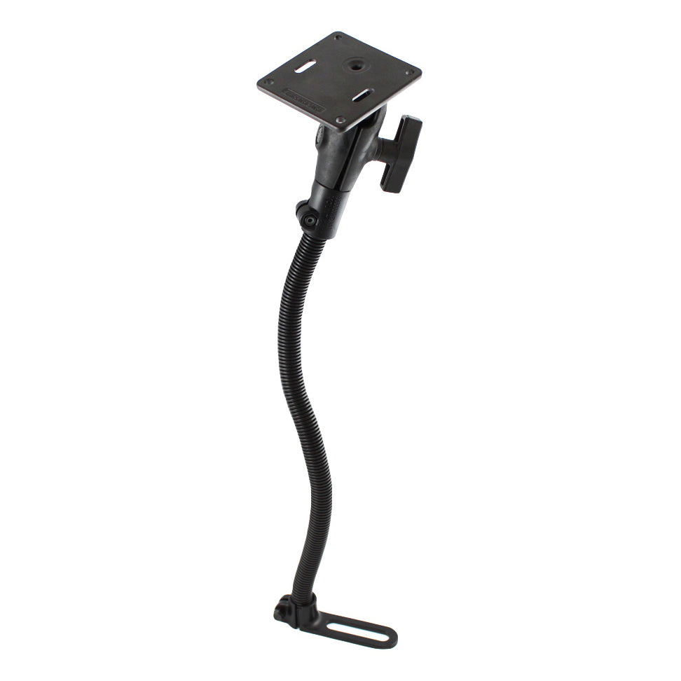 RAM-316-1-2461U.jpg RAM® Pod™ I Vehicle Mount with 18" Aluminum Rod and 75x75mm VESA Plate - Image 1