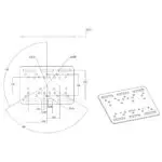RAM Lift Truck Overhead Guard Base with Ball - D Size - Image 3