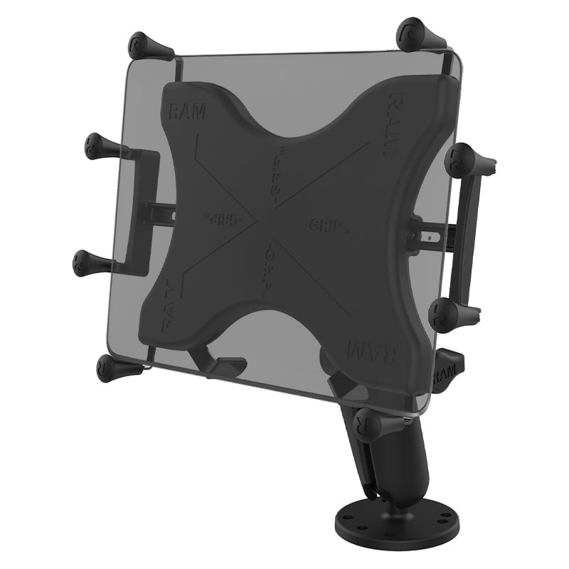 RAM-B-101-C-UN11U RAM X-Grip Drill-Down Double Ball Mount for 12"-13" Tablets - Image 1
