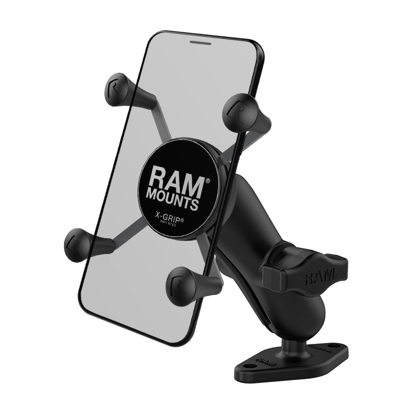 RAM-B-102-UN7U RAM X-Grip Phone Mount with Diamond Base - Image 1