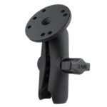 RAM Double Socket Arm with Round Plate - B Size Medium