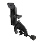 RAM Double Ball Yoke Clamp Mount with Diamond Plate - Medium