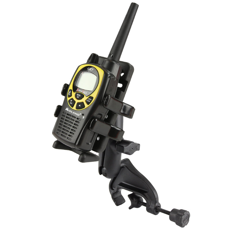 RAM-B-121-UN4U.jpg RAM® Finger-Grip™ Universal Holder with Yoke Clamp Base - Image 1