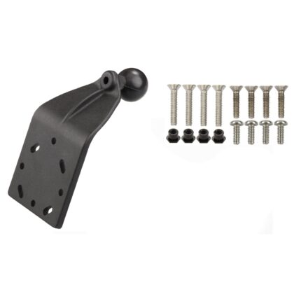 RAM Curved Extension Base with Ball & Mounting Hardware