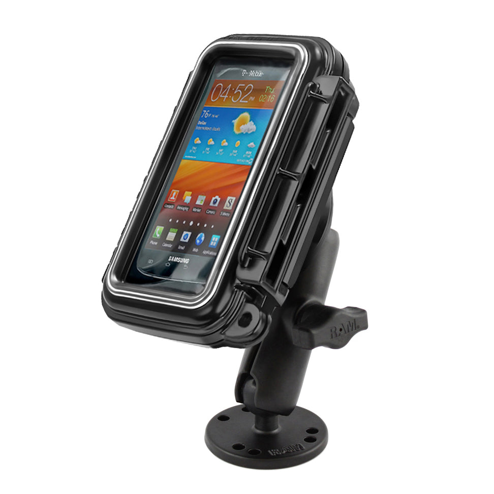 RAM-B-138-AQ2U.jpg RAM® Aqua Box® Medium Device Mount with Drill-Down Base - Image 1