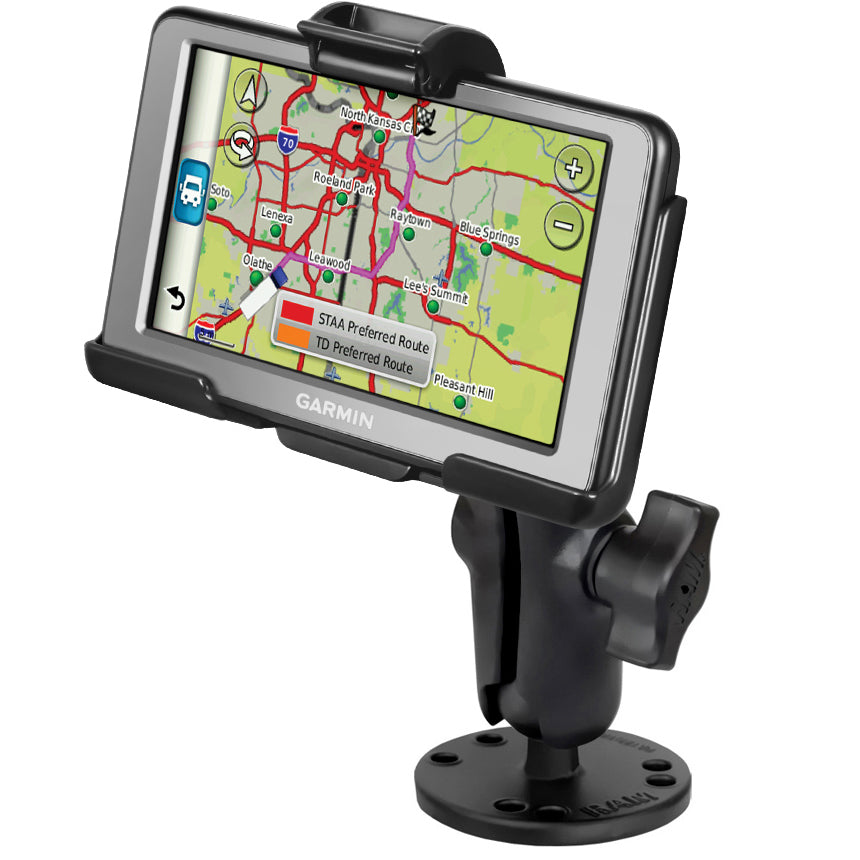 RAM-B-138-GA43U.jpg RAM® EZ-Roll'r™ Drill-Down Mount for Garmin dezl™ 560LMT & 560LT - Image 1