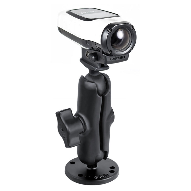 RAM-B-138-GA63U.jpg RAM® Drill-Down Mount with Garmin VIRB™ Camera Adapter - Image 1