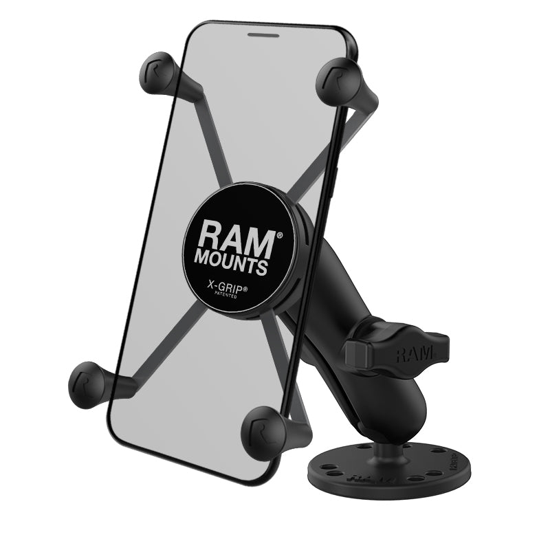 RAM-B-138-UN10.jpg RAM® X-Grip® Large Phone Mount with Drill-Down Base - Image 1