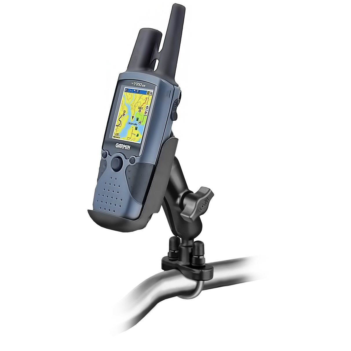RAM-B-149-GA20.jpg RAM® Handlebar U-Bolt Mount for Garmin Rino 520, 520HCx, 530 & 530HCx - Image 1
