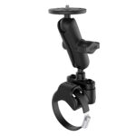 RAM® ATV/Side By Side Rail Mount with Round Plate & 1/4"-20 Stud