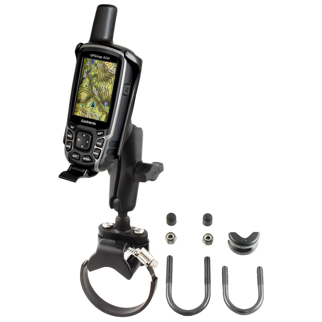 RAM-B-149Z-2-GA41U.jpg RAM® ATV/Side By Side Rail Mount for Garmin Astro 320, GPSMAP 62 + More - Image 1