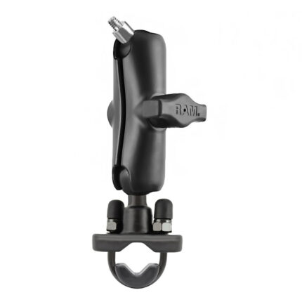 RAM® U-Bolt Double Ball Mount with 1/4"-20 Threaded Stud - B Size Medium