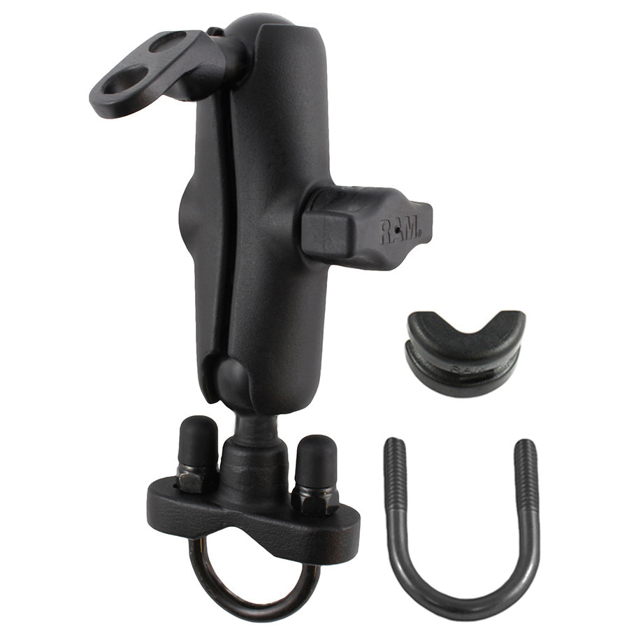 RAM-B-149Z-272U.jpg RAM® Handlebar U-Bolt Double Ball Mount with 9mm Hole - Medium - Image 1