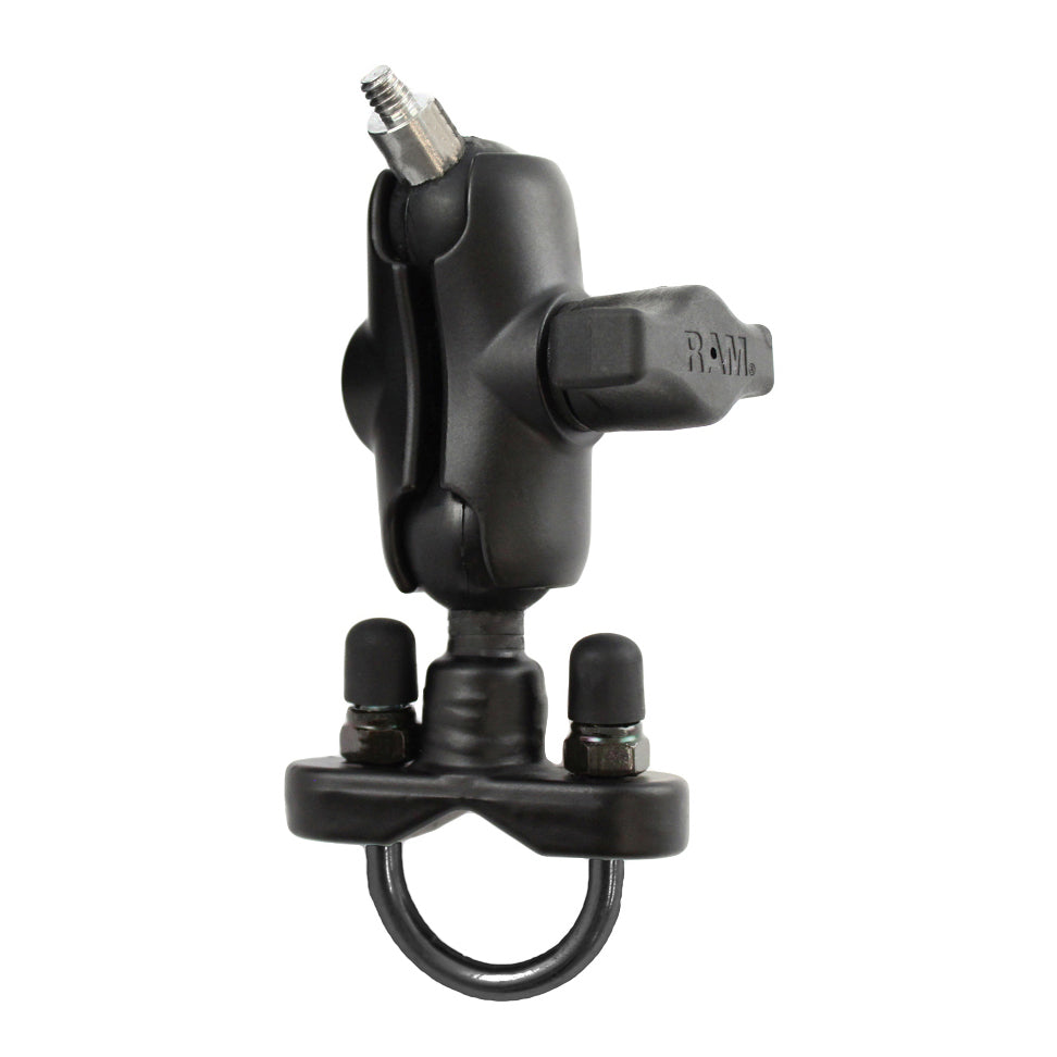 RAM-B-149Z-A-237U.jpg RAM® U-Bolt Double Ball Mount with 1/4"-20 Threaded Stud - B Size Short - Image 1