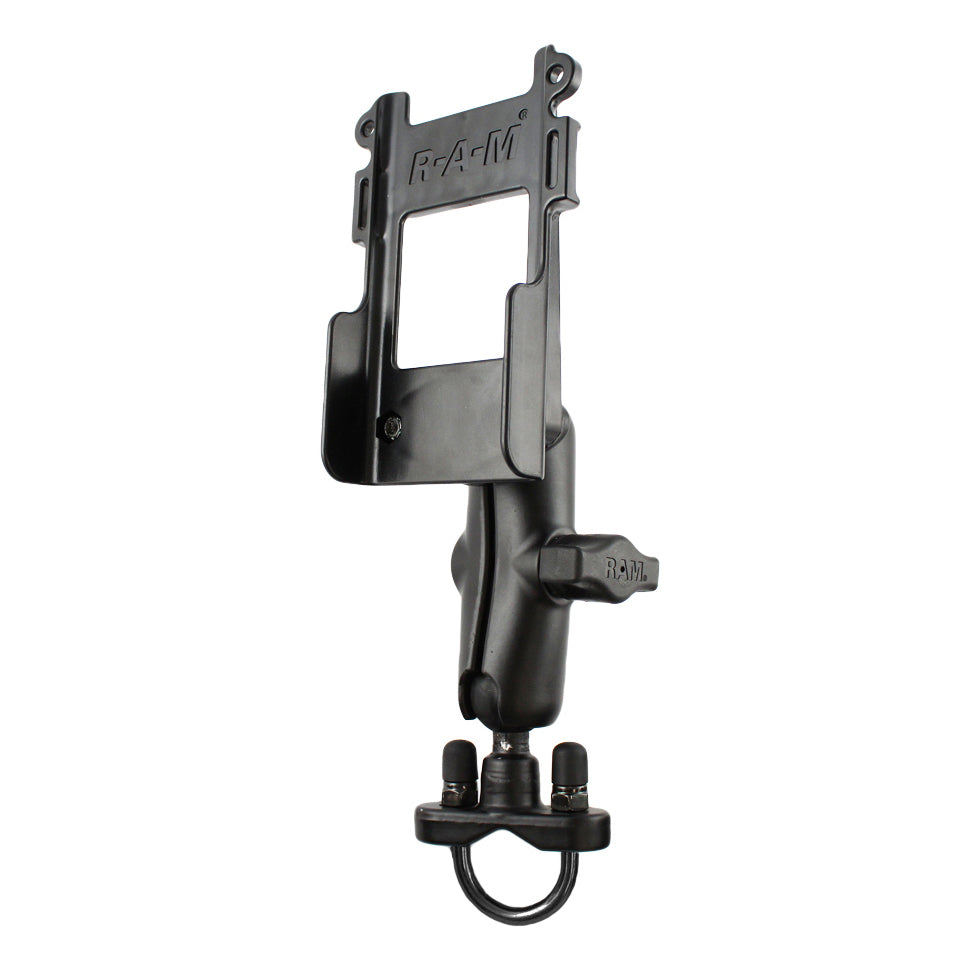 RAM-B-149Z-BC1U.jpg RAM® Handlebar U-Bolt Mount with Universal Belt Clip Holder - Image 1