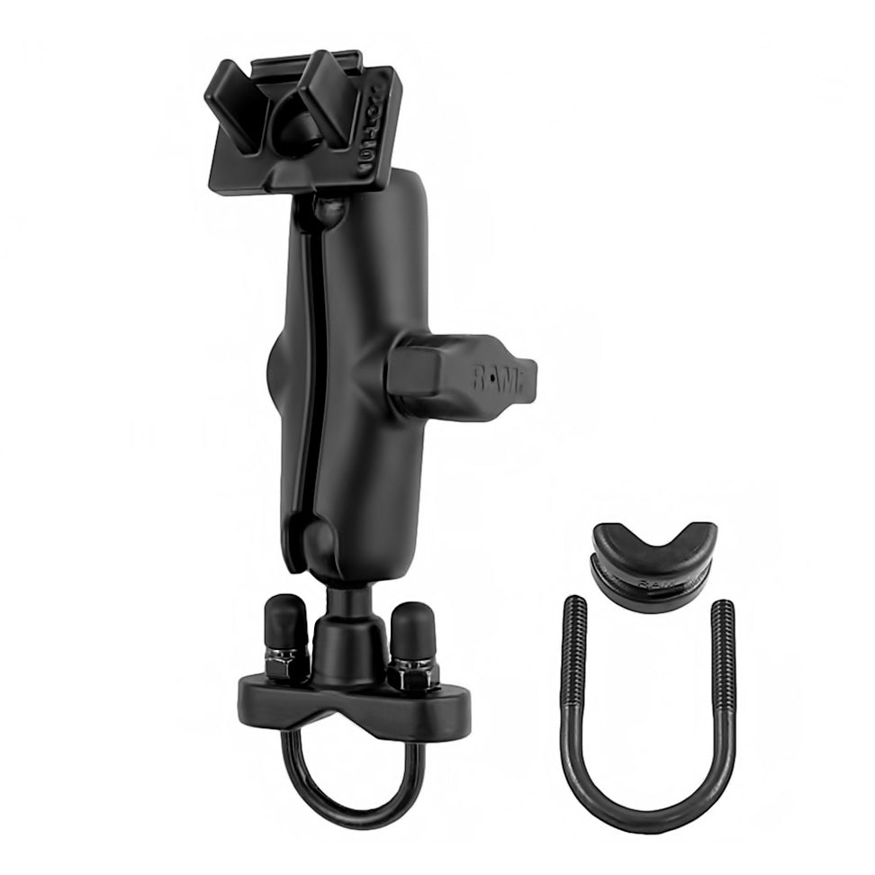 RAM-B-149Z-LO11-NAV1.jpg RAM® Handlebar U-Bolt Double Ball Mount for Lowrance Elite-5 + More - Image 1