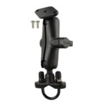 RAM® Handlebar U-Bolt Double Ball Mount for Lowrance AirMap 2000C