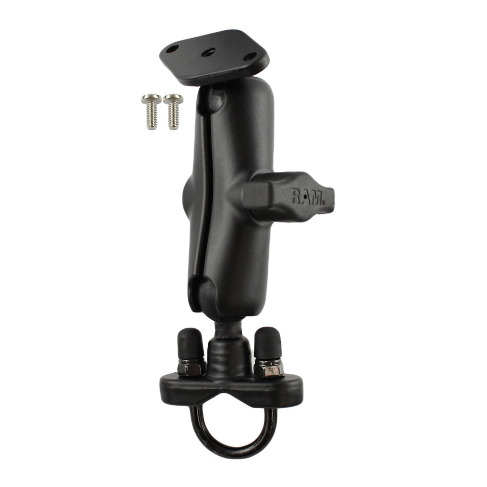 RAM-B-149Z-LO4U.jpg RAM® Handlebar U-Bolt Double Ball Mount for Lowrance AirMap 2000C - Image 1