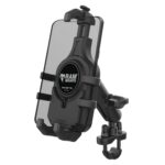 RAM® Quick-Grip™ Pro Phone Mount with Handlebar U-Bolt Base - Medium