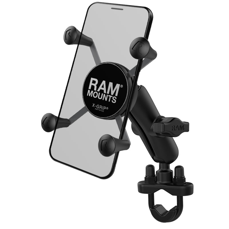 RAM-B-149Z-UN7U RAM X-Grip Phone Mount with Handlebar U-Bolt Base - Medium - Image 1