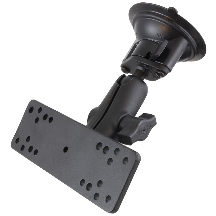 RAM-B-166-111U.jpg RAM® Twist-Lock™ Suction Cup Mount with Electronics Plate - Medium - Image 1