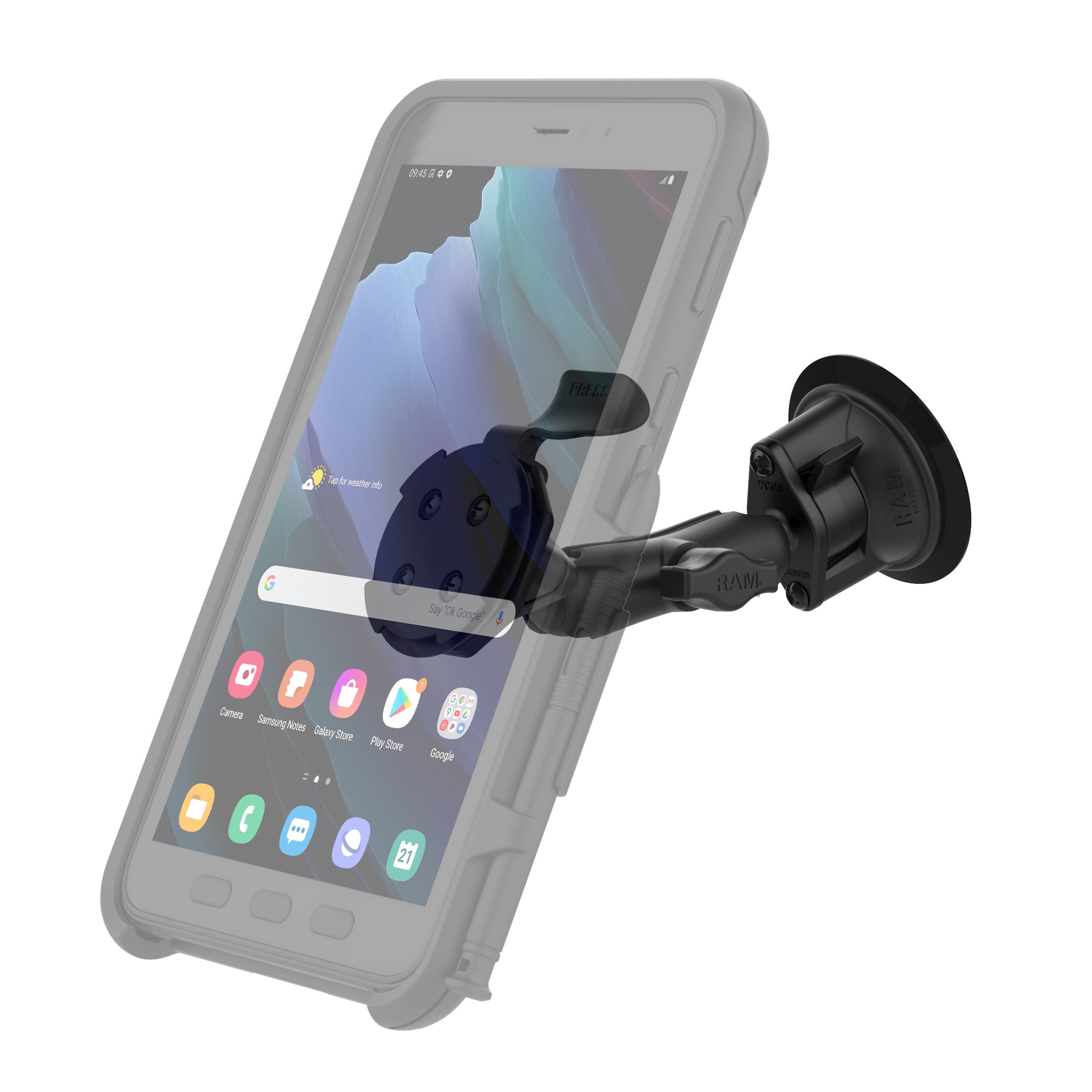 RAM-B-166-OT3U.jpg RAM® Twist-Lock™ Suction Cup Mount for OtterBox uniVERSE Tablet Cases - Image 1