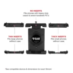 RAM® Quick-Grip Pro XL Phone Mount with Twist-Lock Suction Cup - Image 5